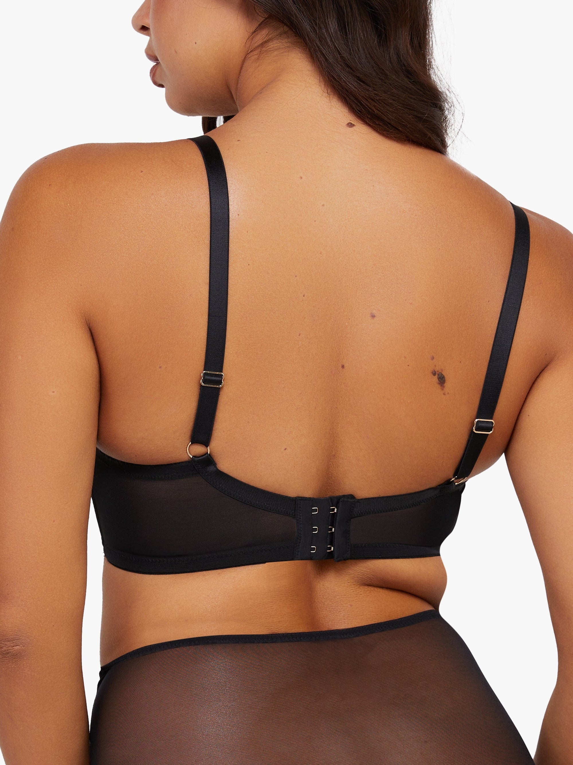 Hazel Leopard Print Bullet Bra