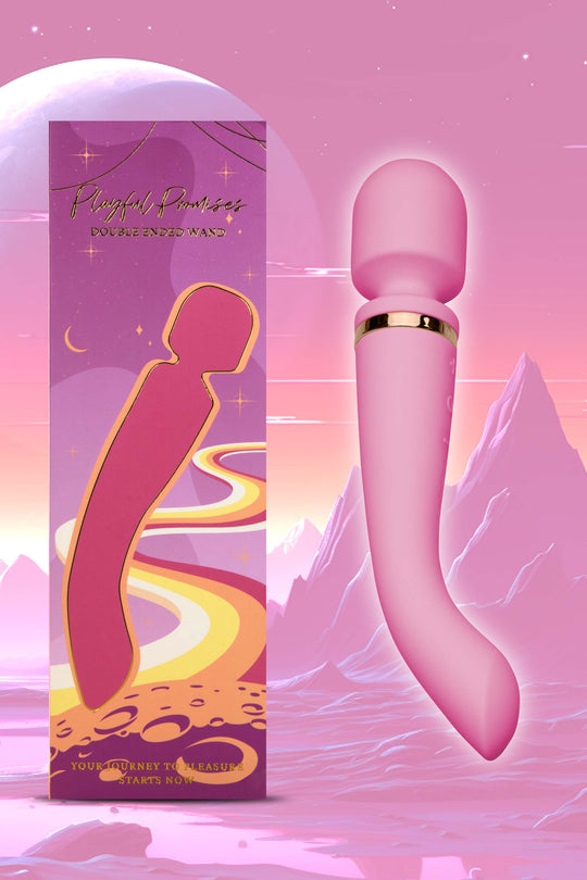 Double Ended Wand With 10 Vibration Settings
