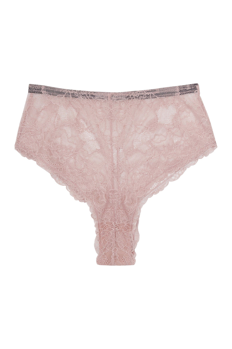 Felicity Hayward Celestina Pink High Waist Curve Brief
