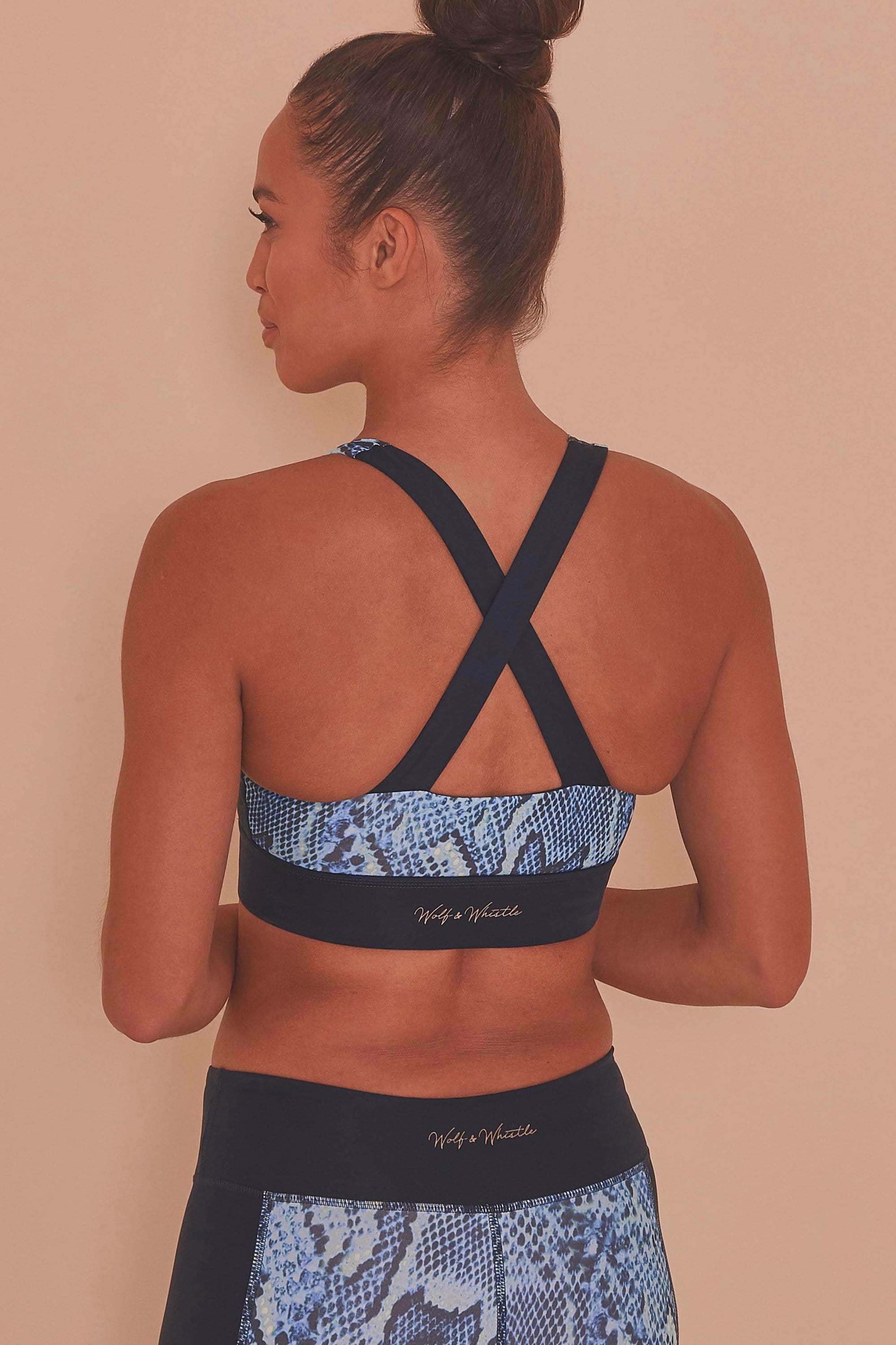 Cross Back Bra Snake