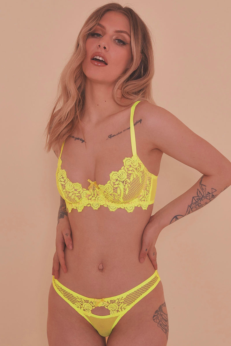 Regalia Xena Neon Rose Brief