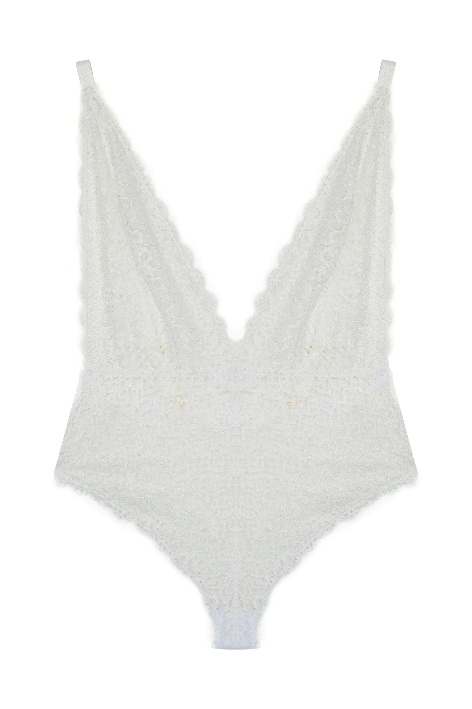 Wolf & Whistle Ariana Ivory Everyday Lace Body