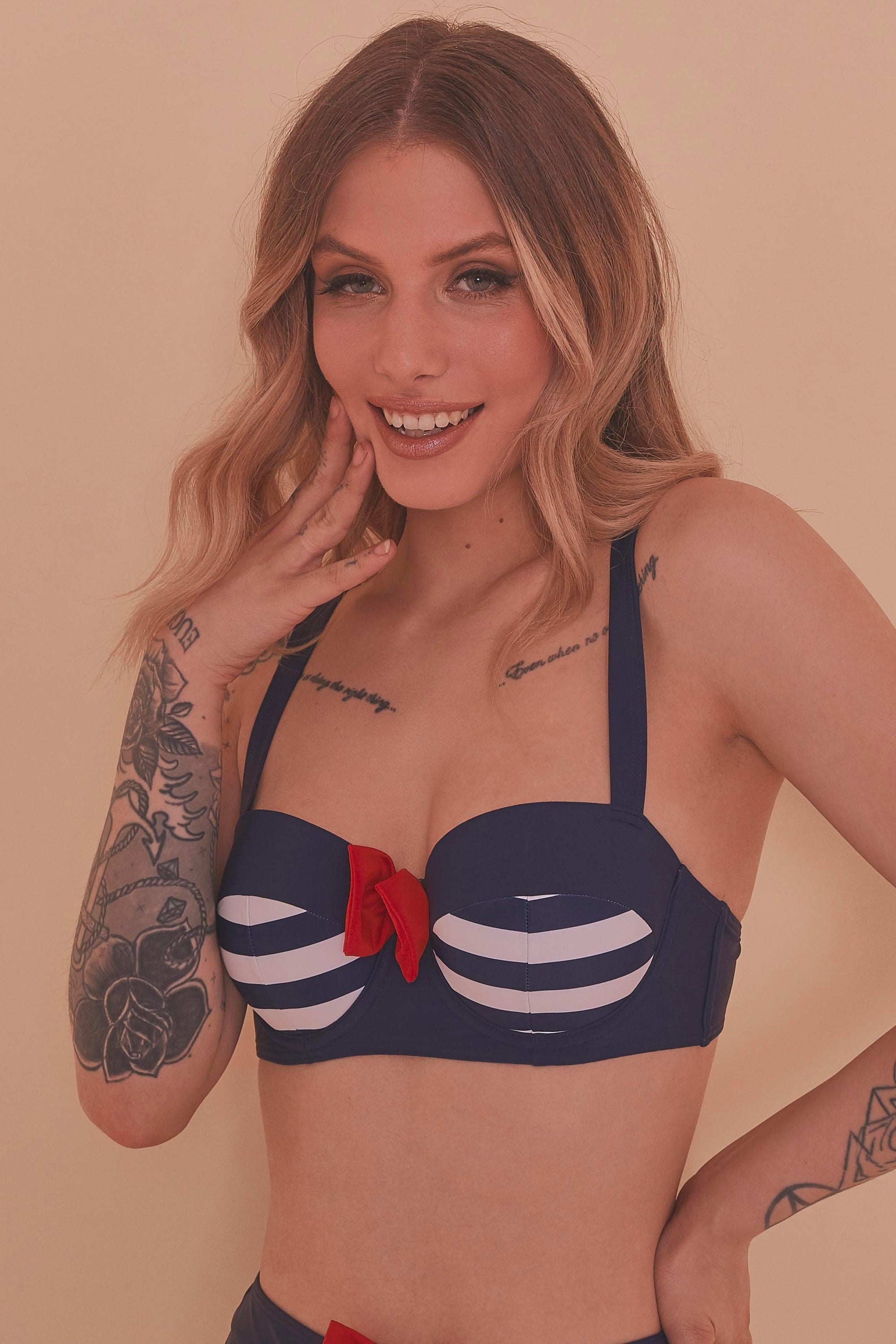 Collectif Nautical Bikini Top