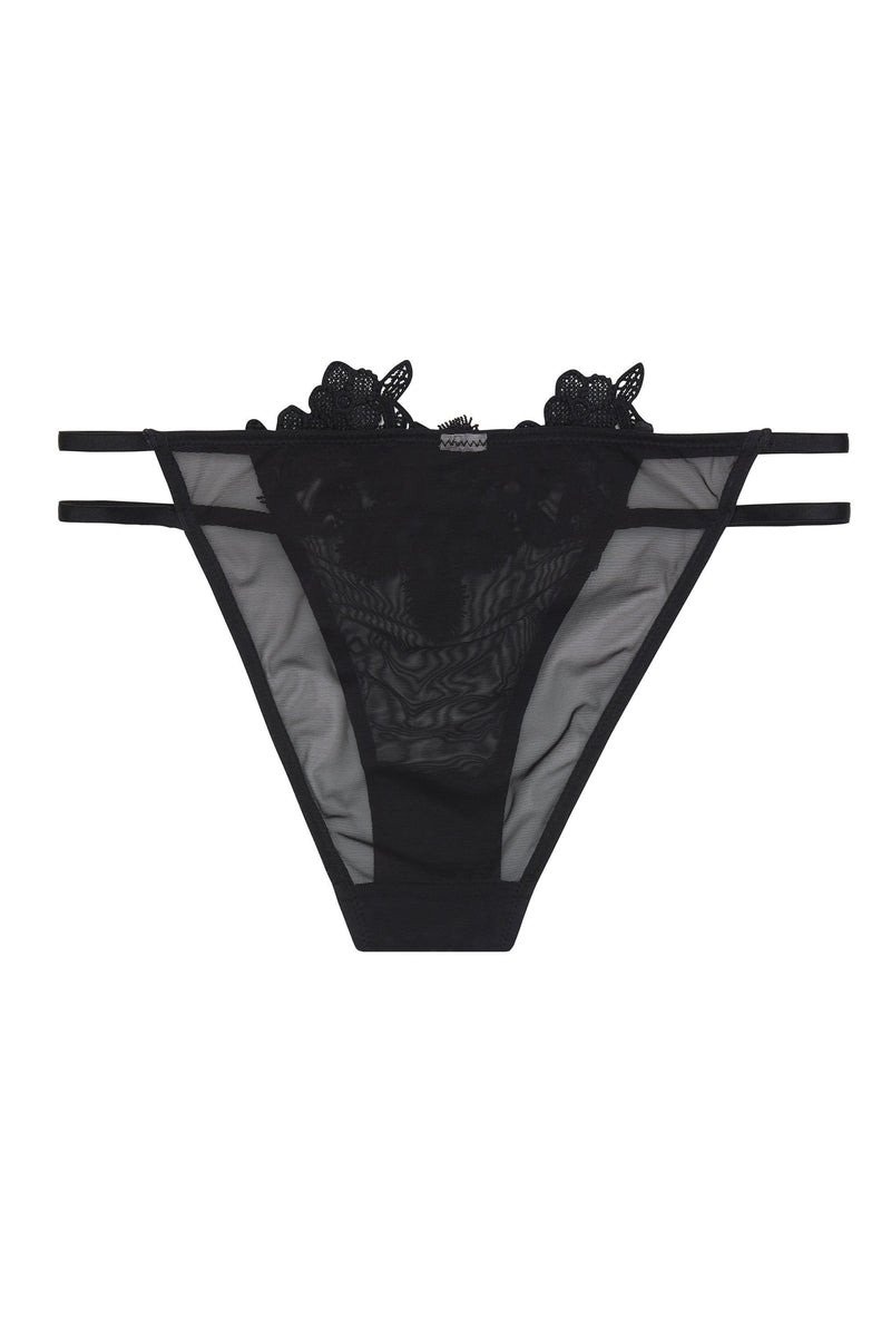 WW x Charlotte McKinney Alyssa Floral Applique Brief