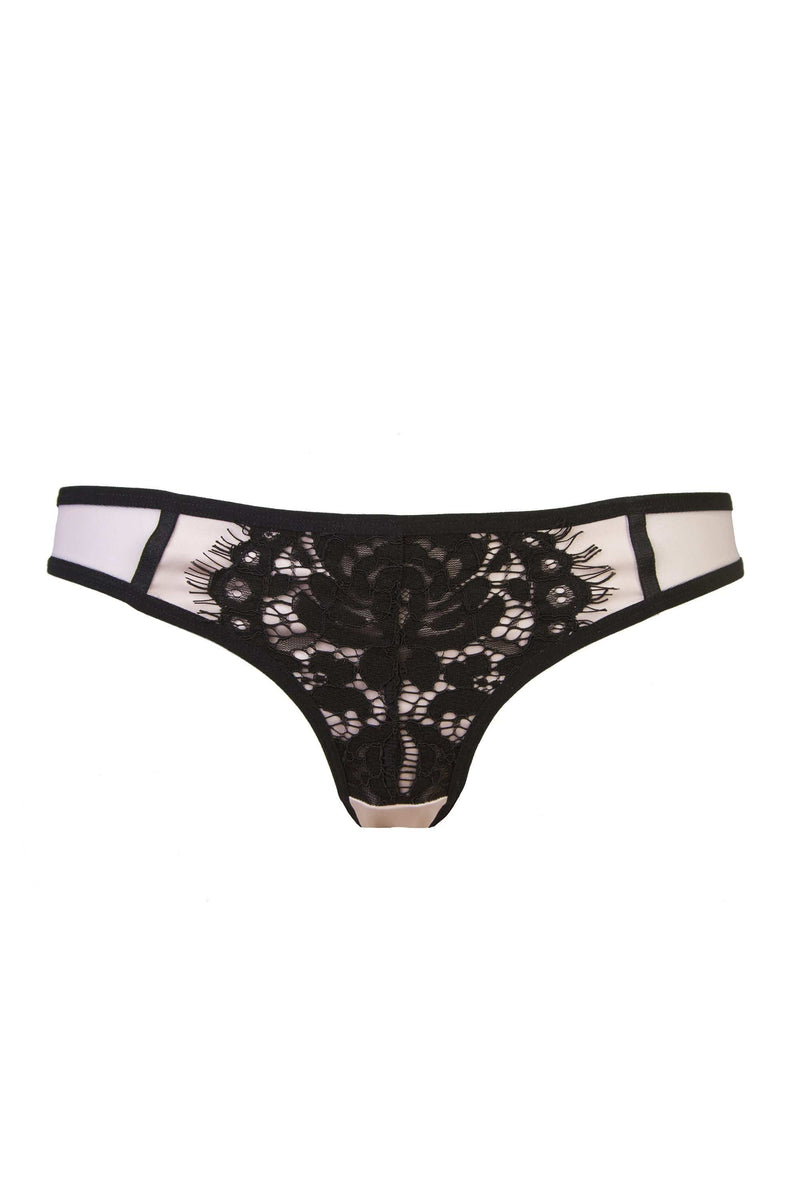 Hedy Textured Lace Brief Curve
