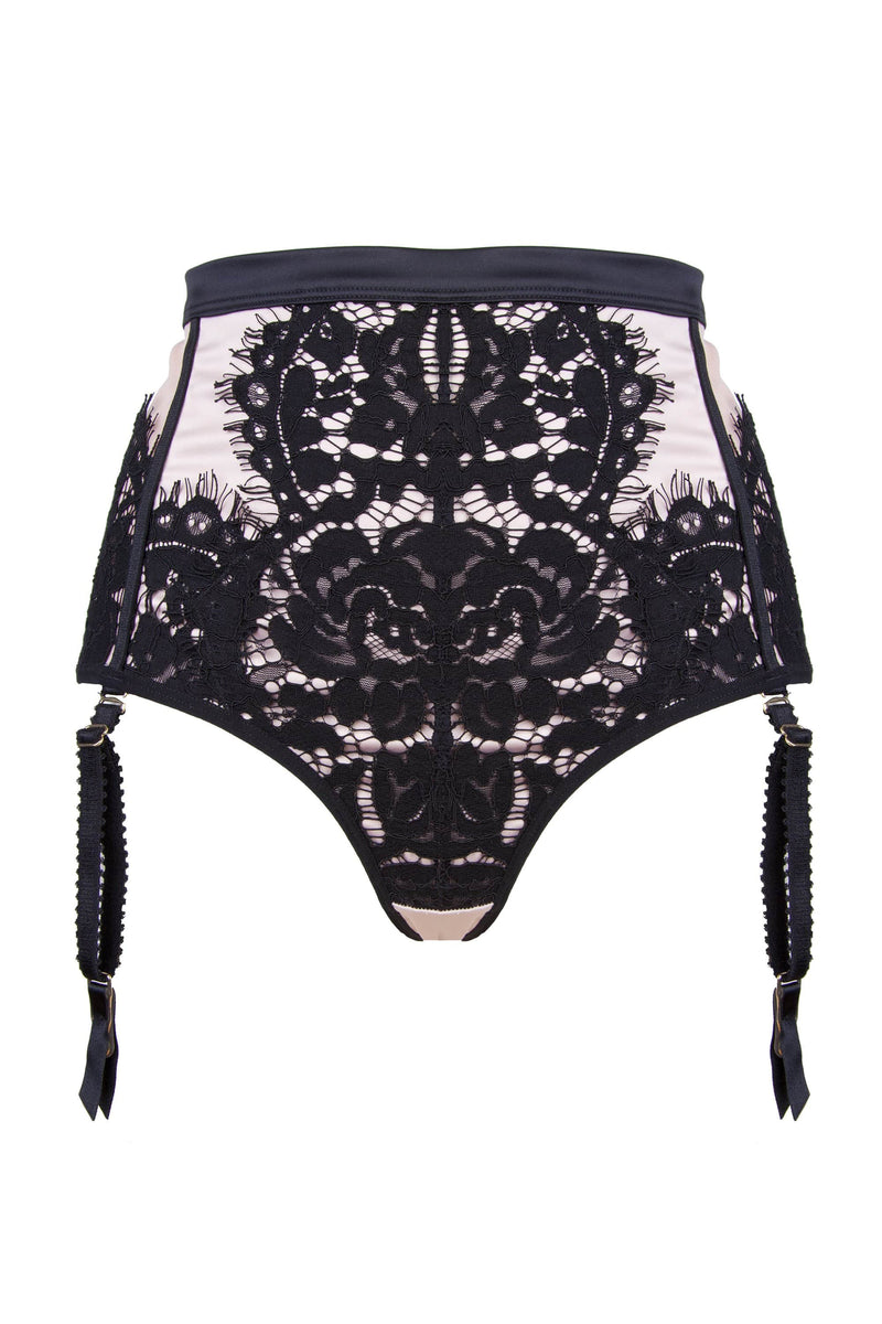 Hedy Textured Lace High Waist Brief