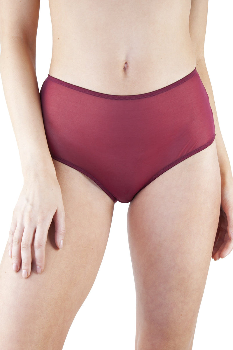 Juliet Wine High Waist Brief
