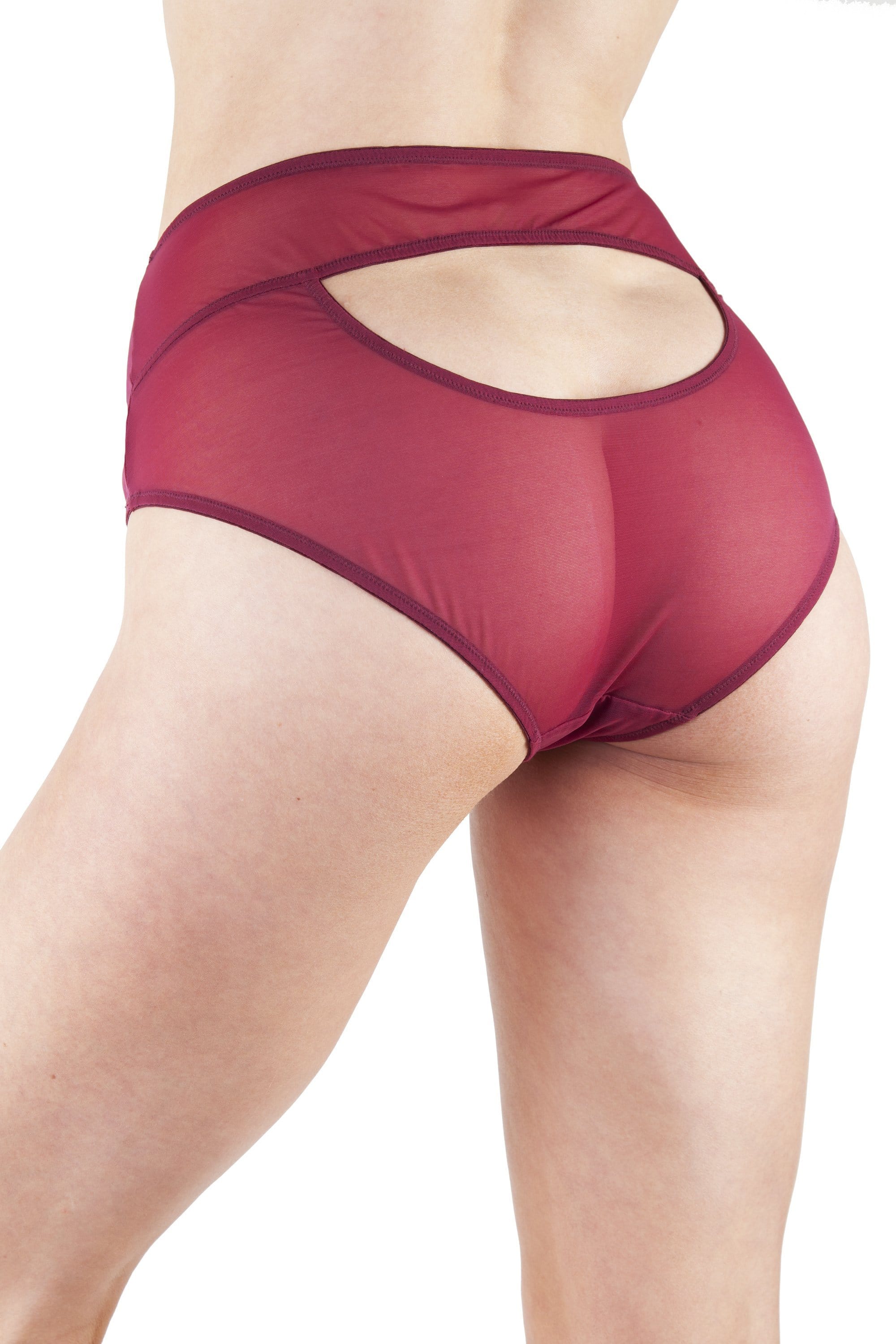 Juliet Wine High Waist Brief
