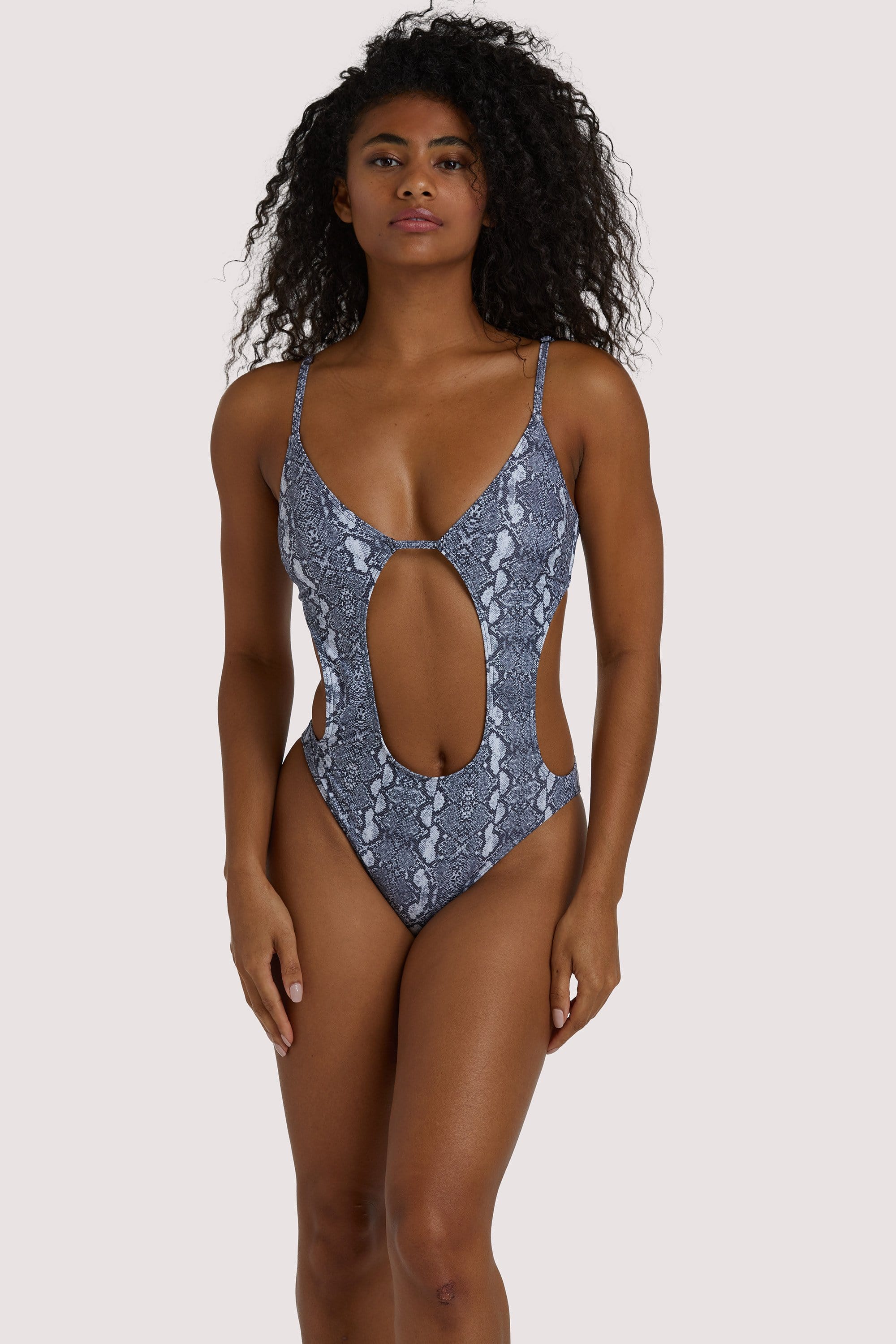 Snakeprint Swimsuit