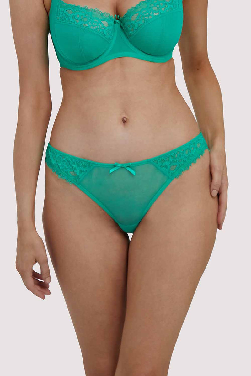 Deja Day Rosalyn Emerald Green Brazilian Brief