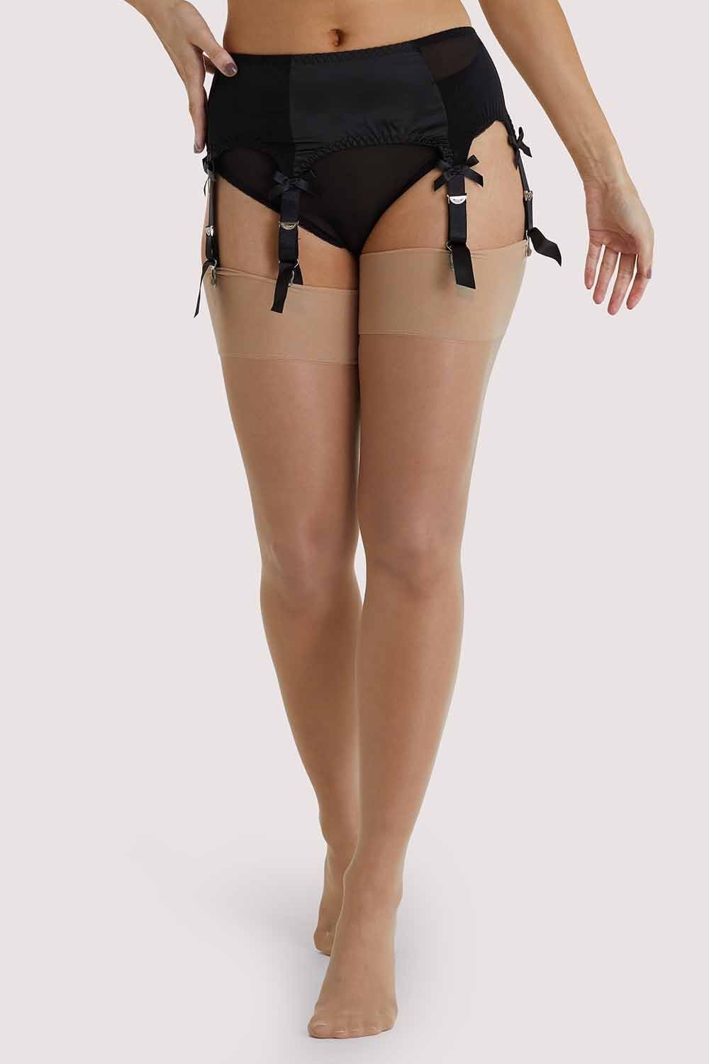 Seamed Stocking Light Nude AUS 8 - 22