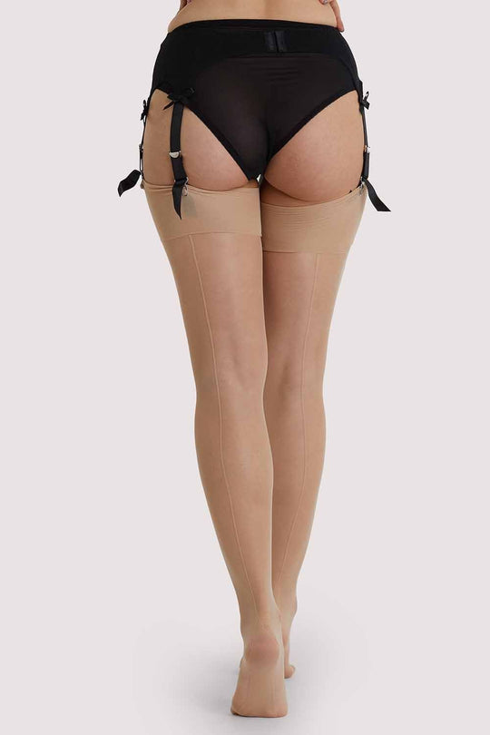 Seamed Stocking Light Nude AUS 8 - 22