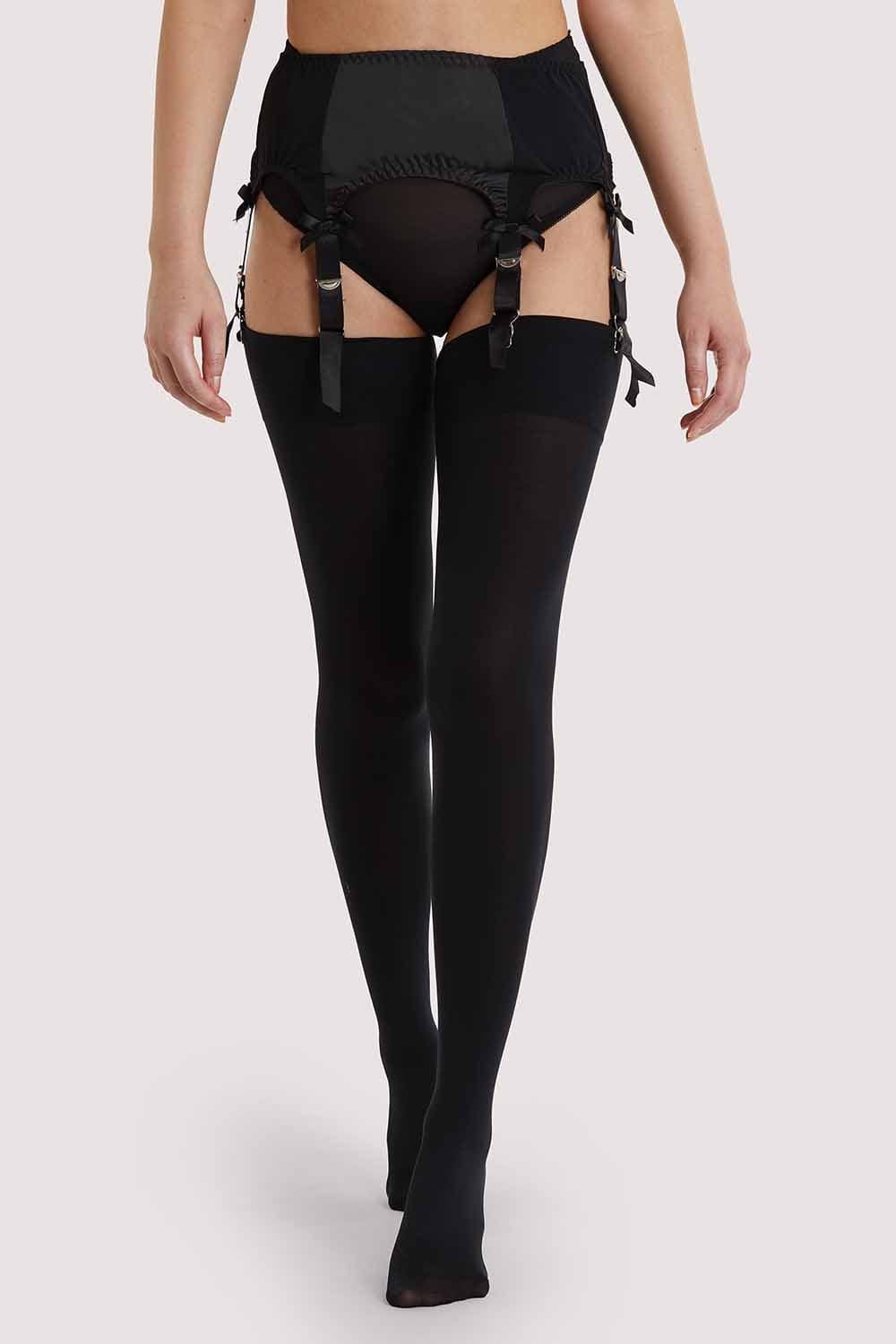 Fringe Stockings Black AUS 8 - 22