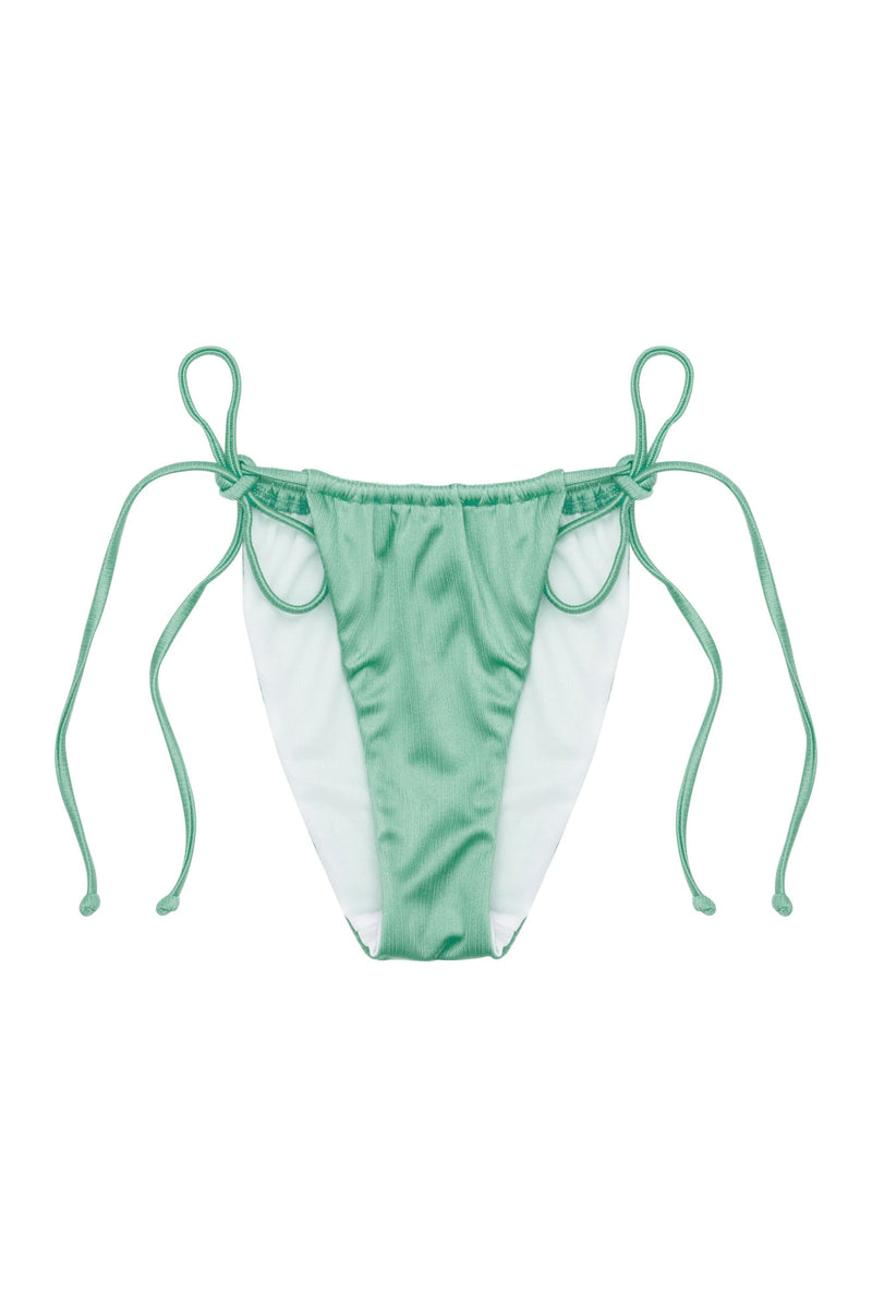 Wolf & Whistle High shine tie side brief mint