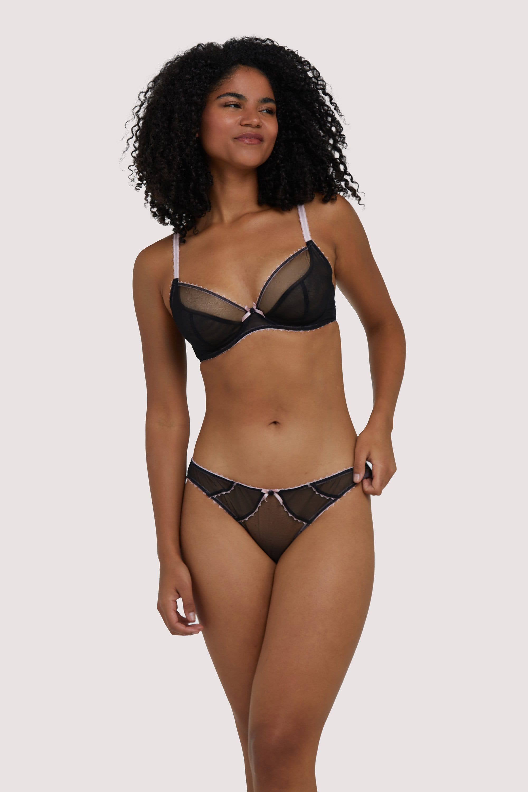 Grace Black & Pink Brief