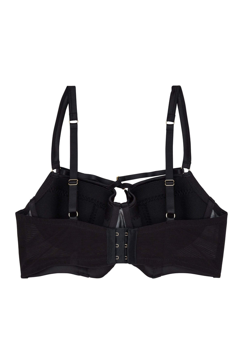 Felicity Hayward Orchard Leopard Longline Bra Curve