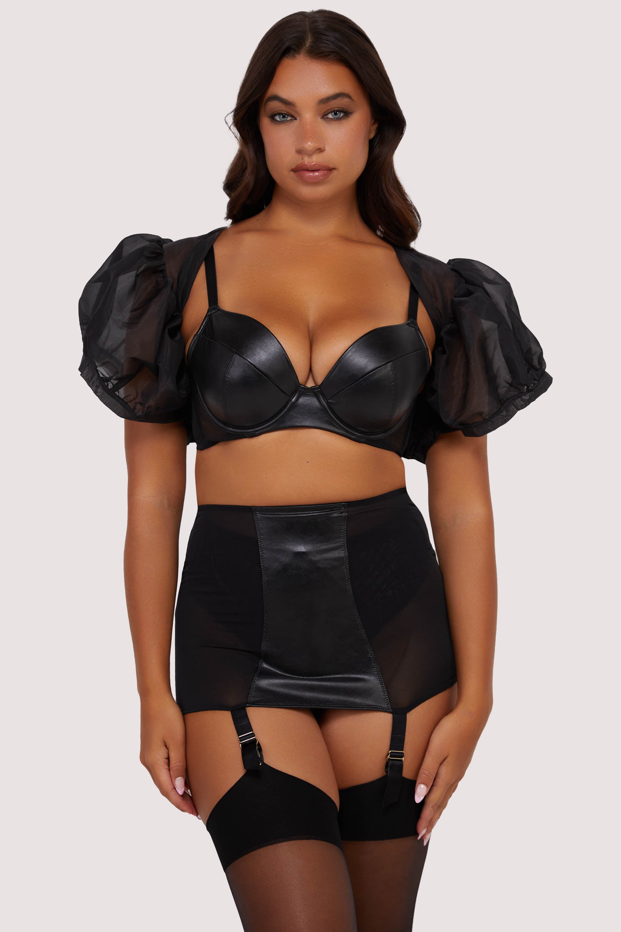 Iris Black Bolero