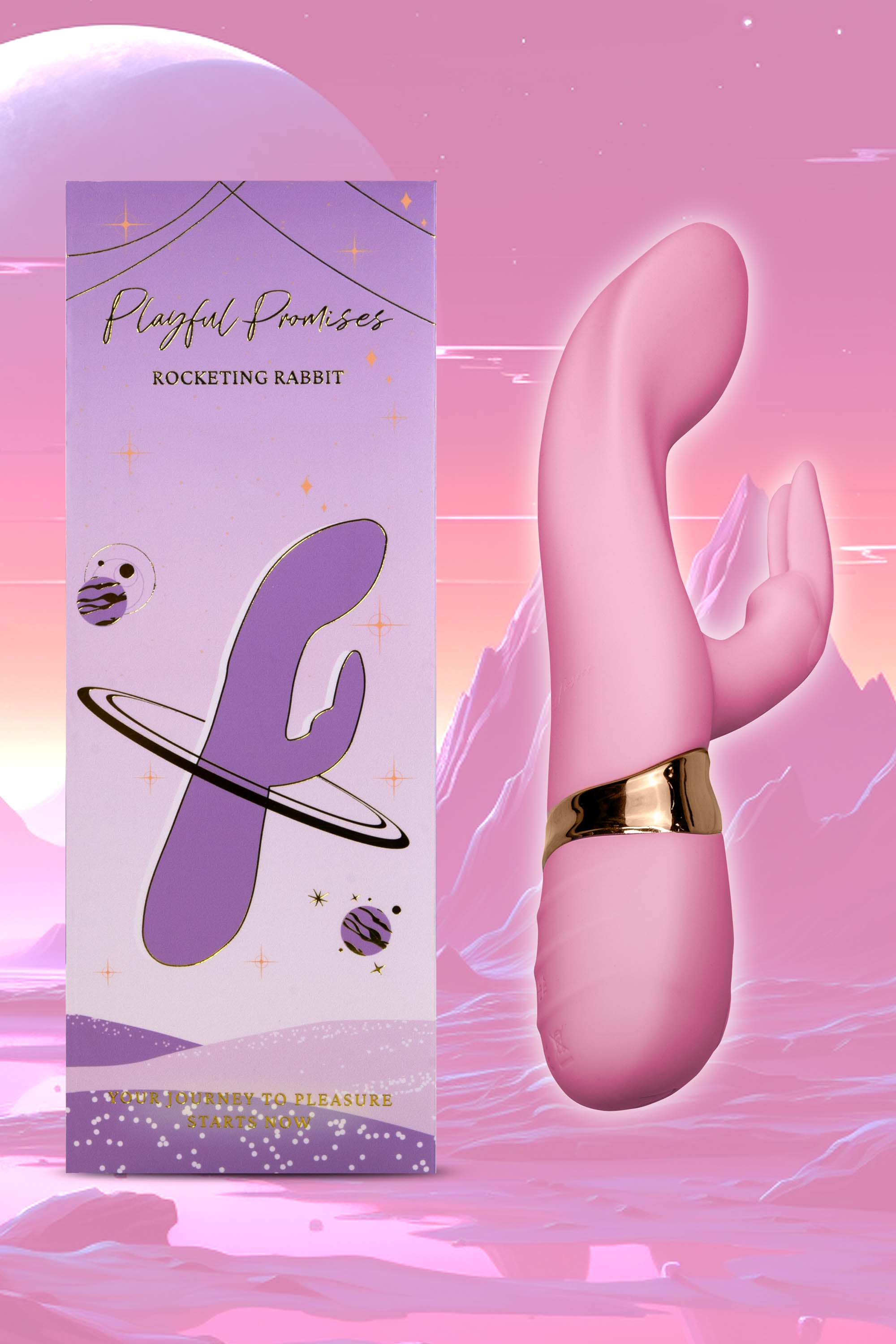 Rocketing Rabbit Silicone With 7 Vibration Settings