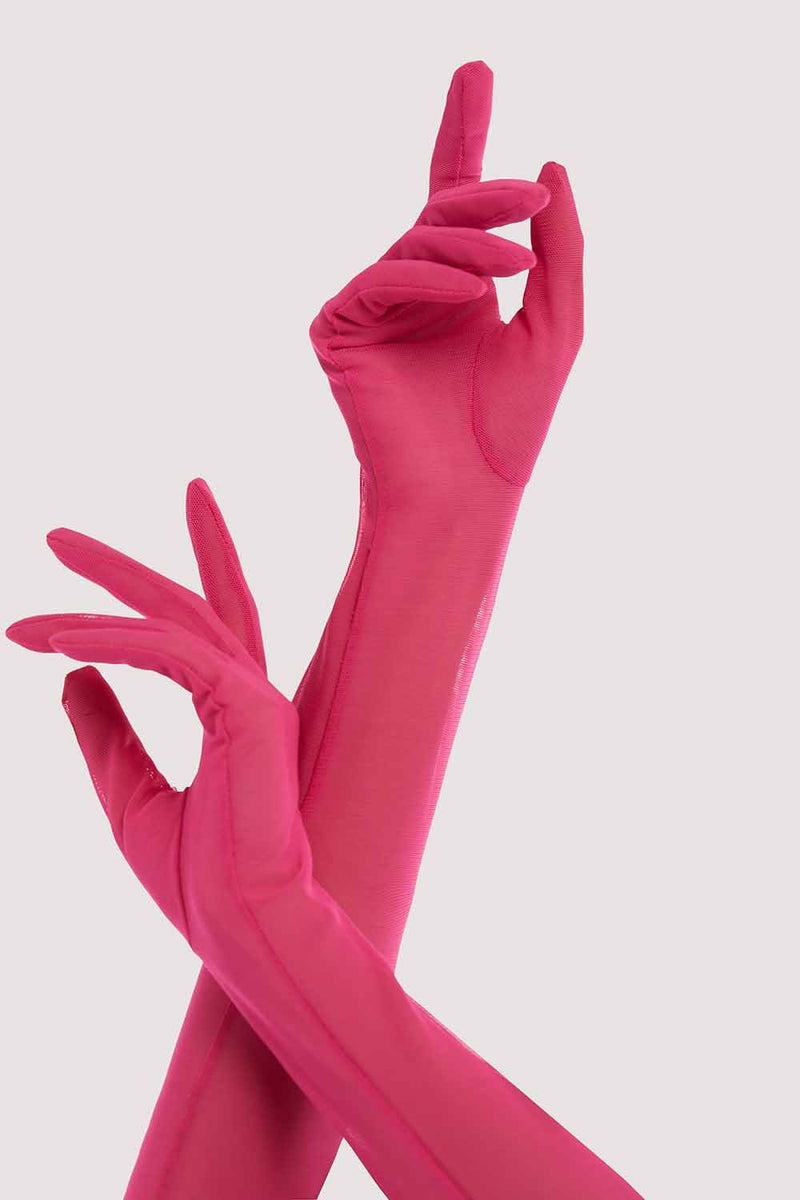 Hot Pink Gloves