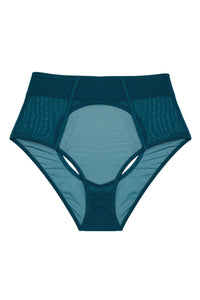 Firenza Open Back Teal Brief