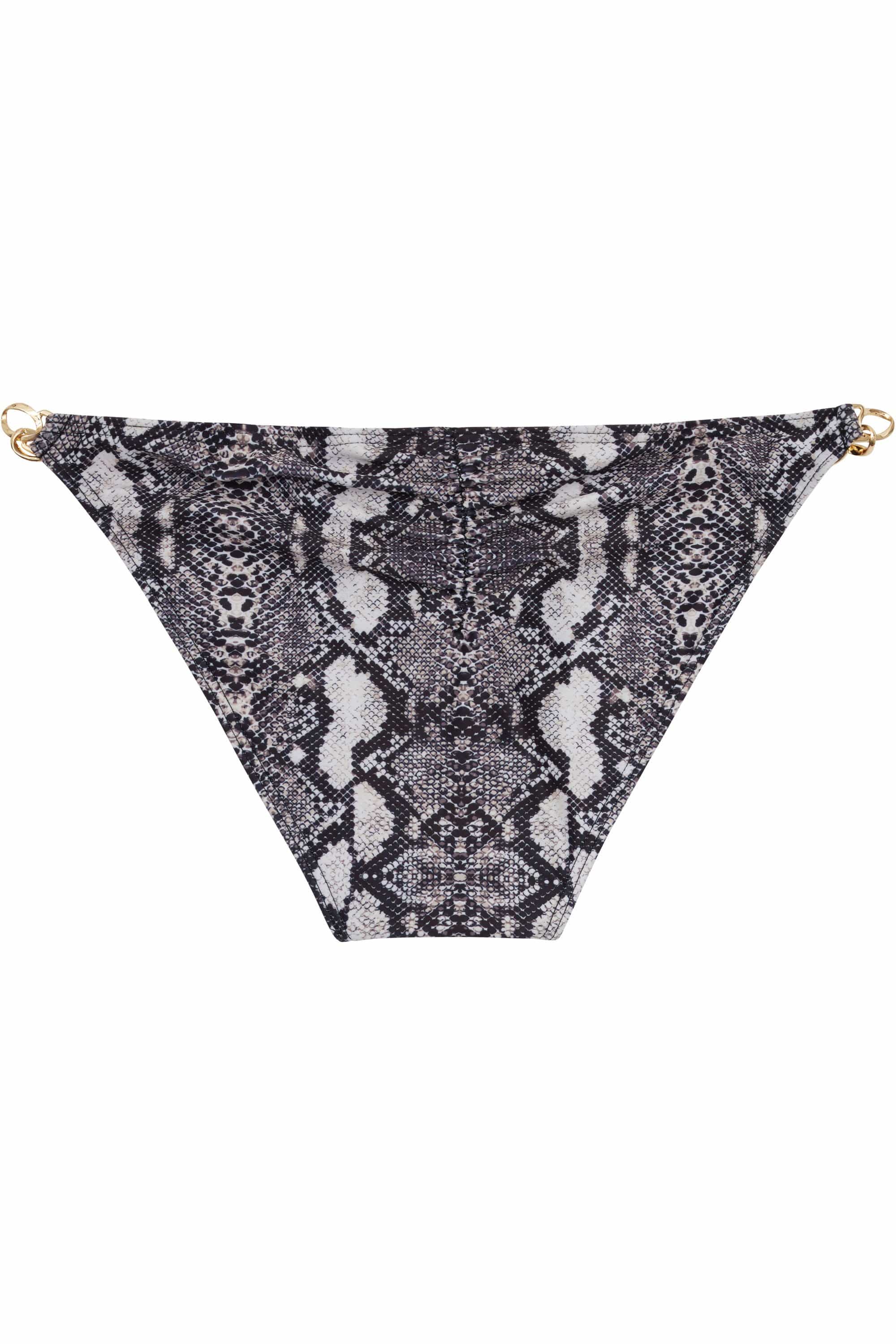 Wolf & Whistle Eco Snakeskin chain hipster brief