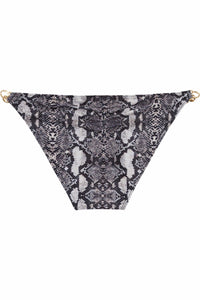 Wolf & Whistle Eco Snakeskin chain hipster brief