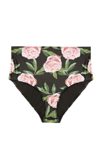 Eco Claudette Roses High Waisted Bikini Brief