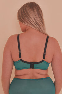 Ezmae Teal Full Bust Bra