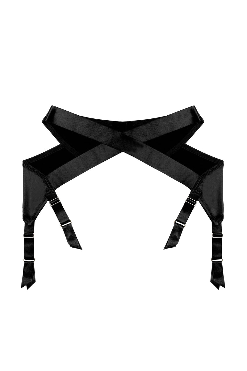 Kestosque Black Suspender / Garter