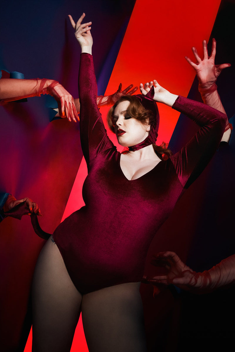 Bettie Page Devil Costume