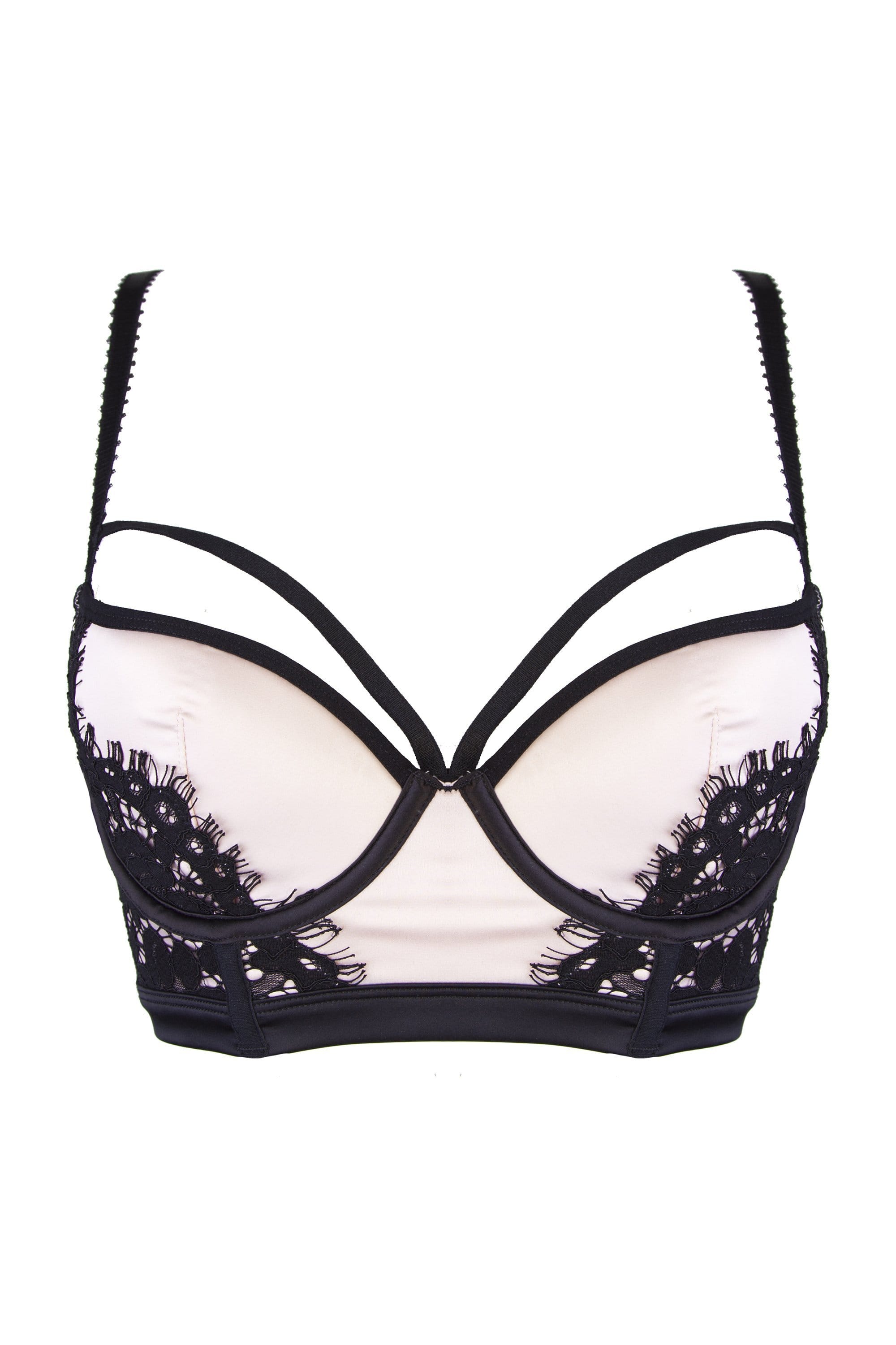 Hedy Textured Lace Plunge Bra A-D Cups