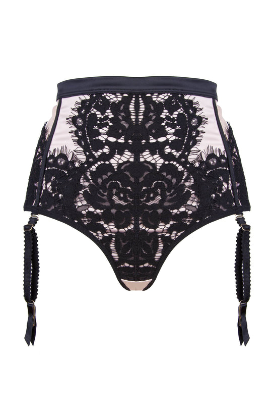 Hedy Textured Lace High Waist Brief