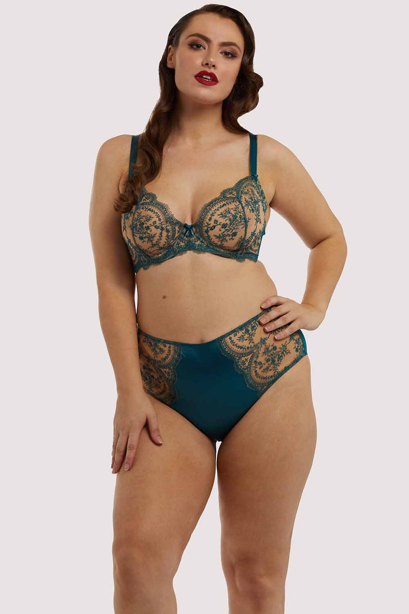 Severine Shady Spruce Bra Curve