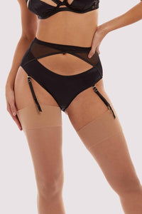 Charlie Black Cut-out Highwaist