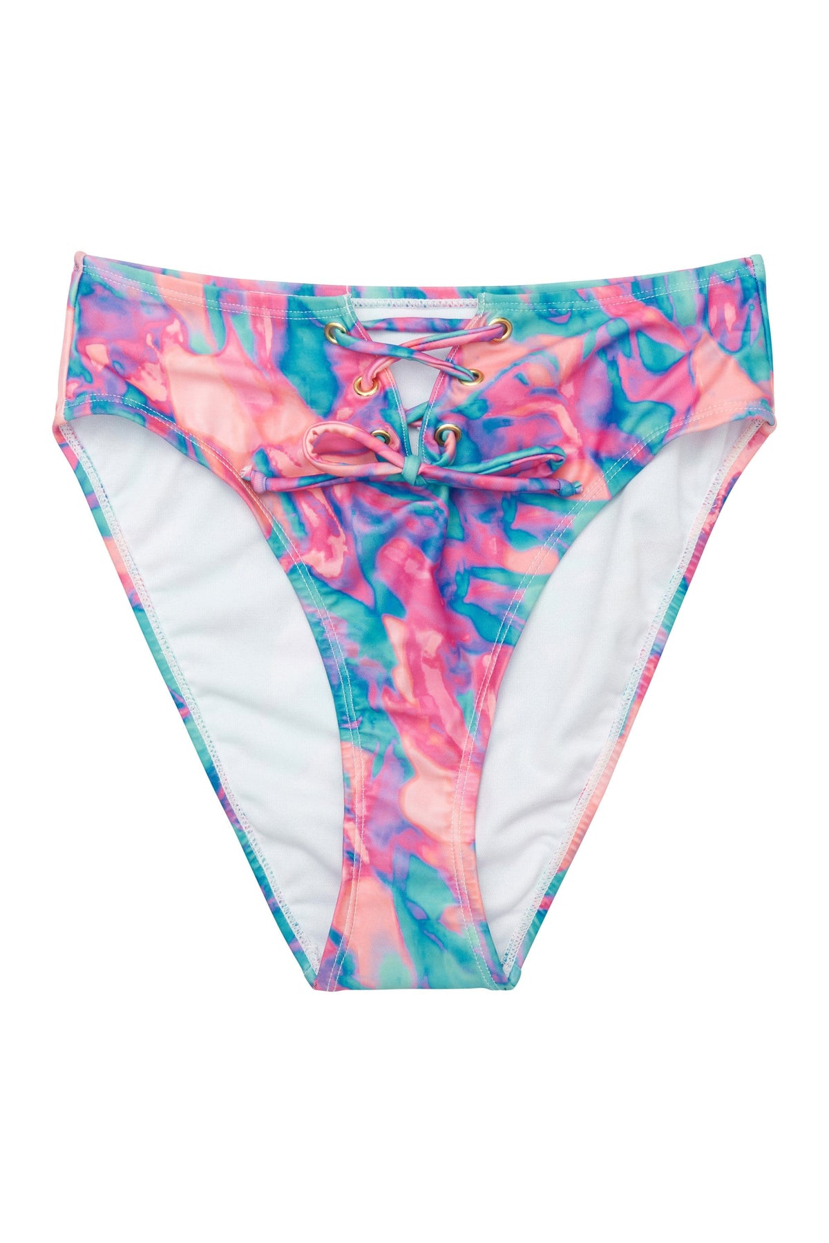 Whispa Hook Closure Adjustable Bikini Swimsuit - Abstract Print –  Blissfully Brand