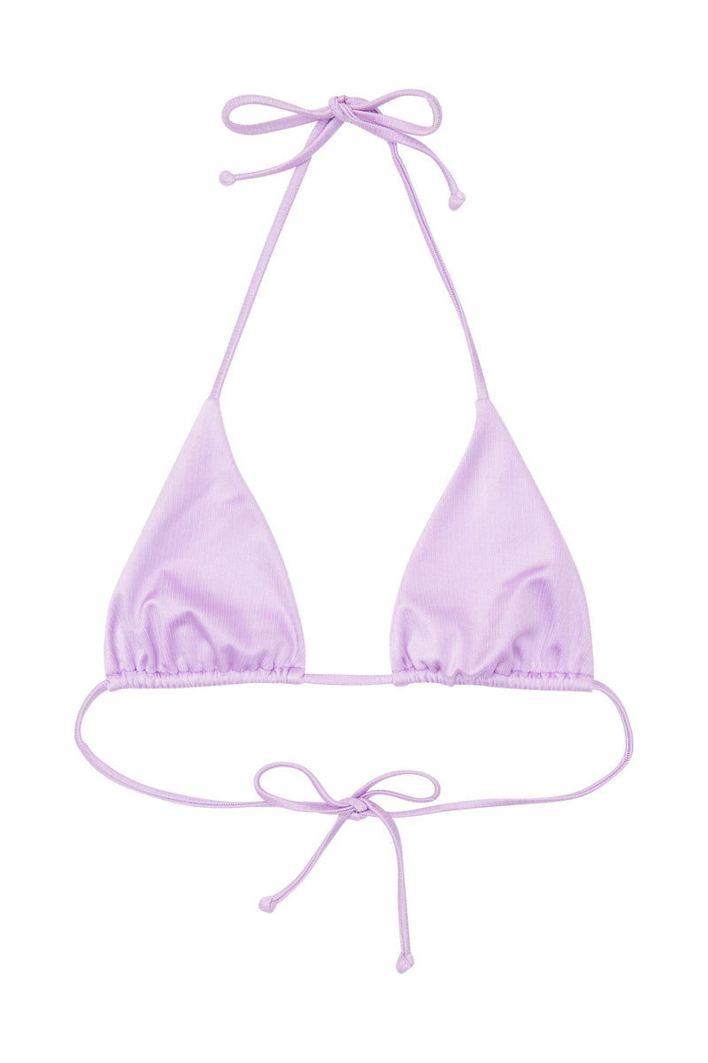 Wolf & Whistle High shine triangle top lilac
