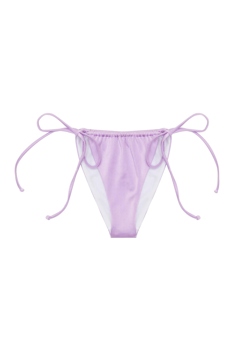 Wolf & Whistle High shine tie side brief lilac