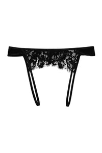 Hustler Blair Black Ouvert Lace Brief