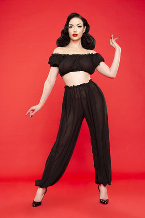 Bettie Page Retro Lounge Top  Playful Promises Australia