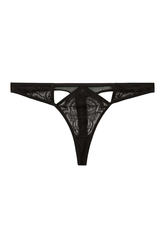 Wolf & Whistle Layla Eyelash lace overlay thong