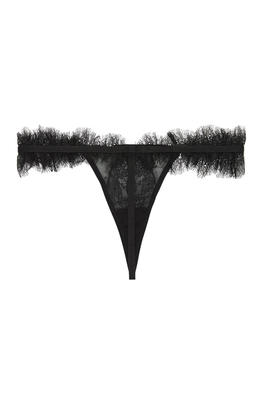 Peek & Beau Nyx Wide eyelash lace hipster thong