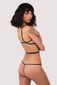 Rylee Black Wired Cut Out Body